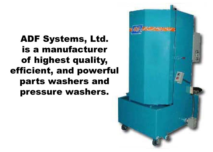 ADF Systems, Parts Washers & Skid-Mounted Pressure Washers, Humboldt, Iowa