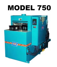 ADF Model 750 rotary basket parts washer.