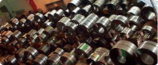Header image for the Spring, Strip & Alloy Steel offering.