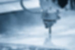 Waterjet cutting service image paired with the Water Jet Cutting page.