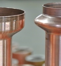 Prototype example shown on the complex metal spinning production page.