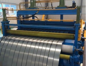 72-inch Chicago slitting line with .010 to .250 thickness capacity.