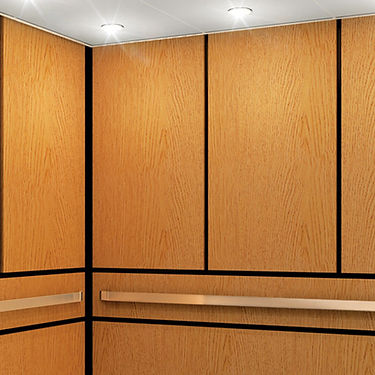 XChangaCab® elevator cab interior.