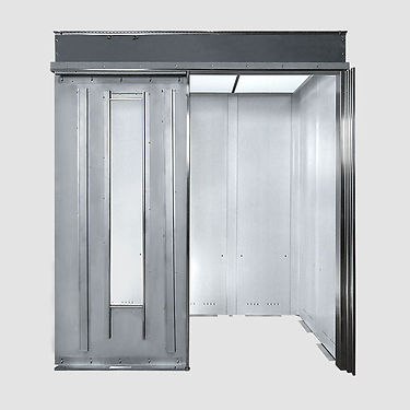 InstaCab™ structurally complete steel-shell cab.