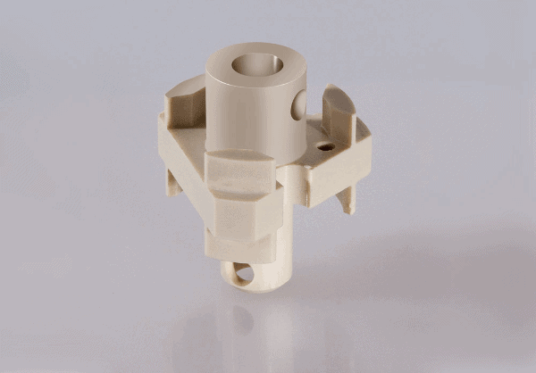Precision CNC‑machined thermoplastic hub