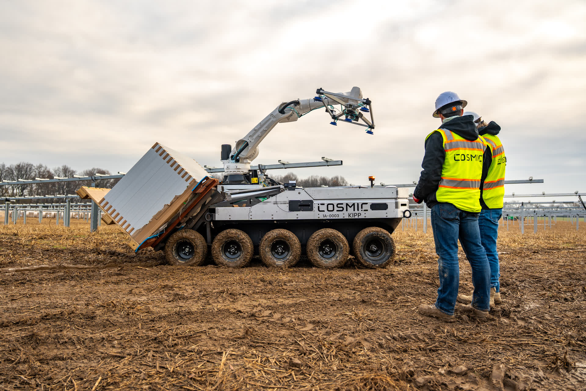 Cosmic Robotics, Autonomous Solar Construction Robots, San Francisco, California
