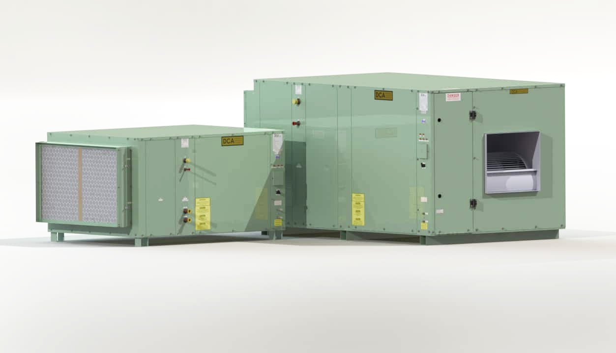 Horizontal Industrial Dehumidifier Units