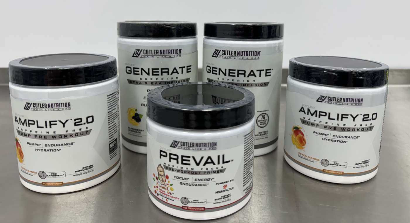 Finished Customer Supplement Packaging
