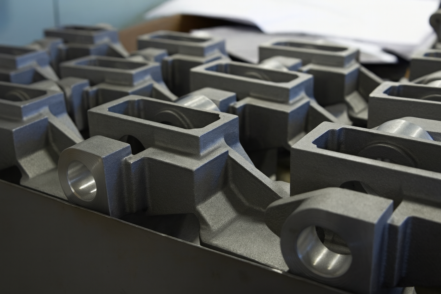 Precision CNC machined components with complex geometries and tight tolerances