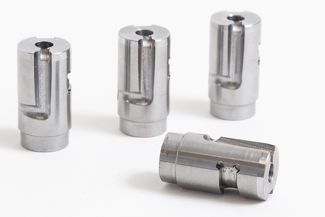 Multi-Axis CNC-Machined Steel Valve Spool Components