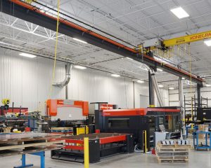 Overview image of the fabrication area.
