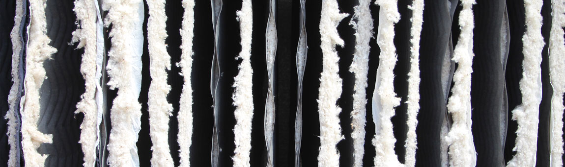 Cotton fabric associated with the company’s eco-friendly protective padding.