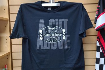 2 color screen printed t-shirt.