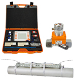 Ultrasonic flow meters, including inline and clamp-on models.