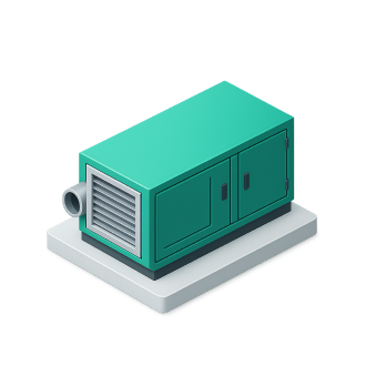 Horizontal Dehumidifier Systems