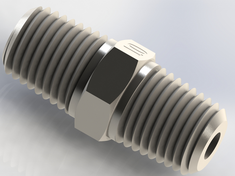 Precision Sapphire Orifice — Stainless-Steel Housing