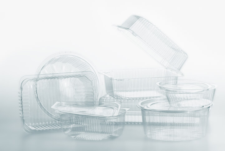 Clear PET Thermoformed Clamshell & Tray Packaging