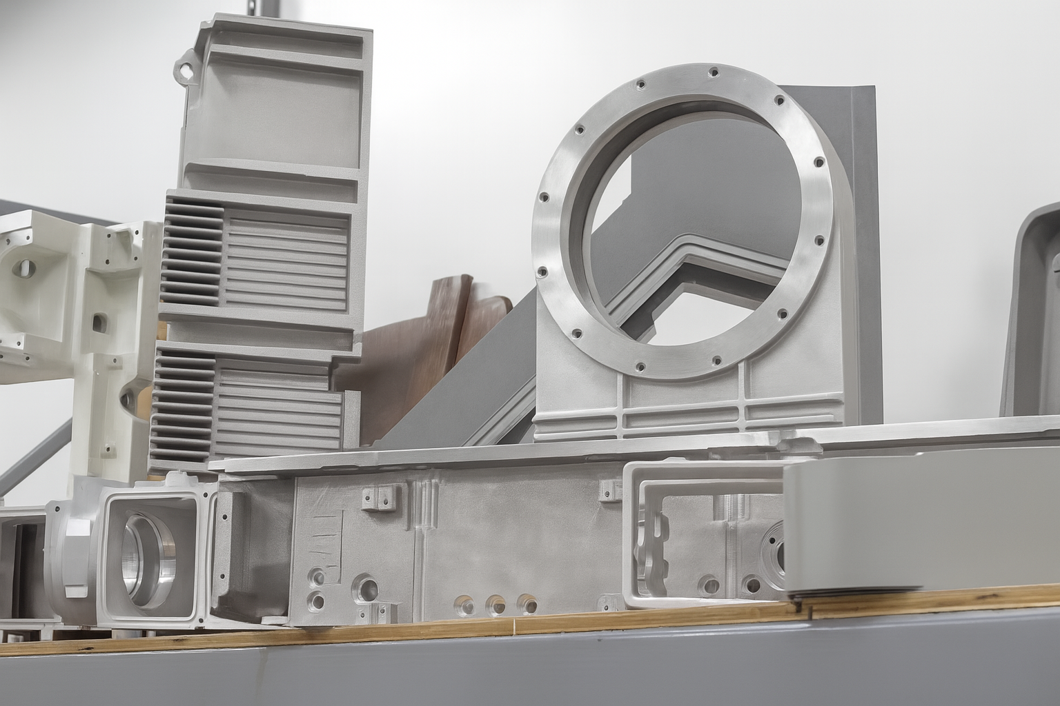 Large Precision-Machined Aluminum Cast Housings