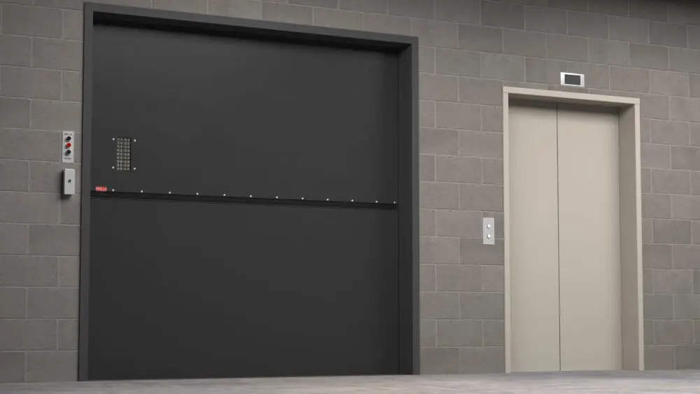 The Peelle Company, Freight Elevator Entrance Doors, Brampton, ON