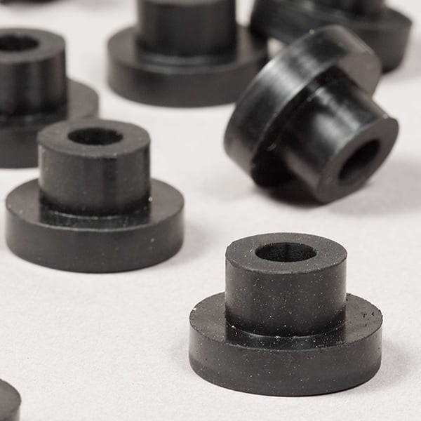 Precision Rubber Flanged Stem Bushings