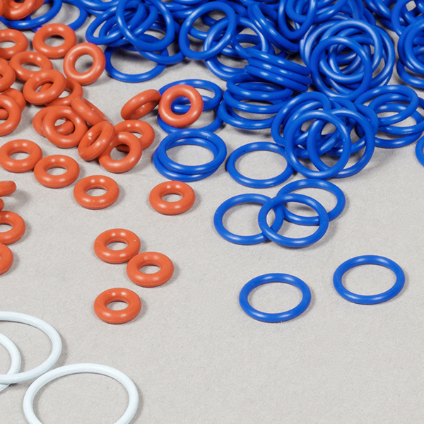 Colored Elastomer O-Rings (Silicone & Nitrile)