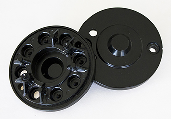 Example of an intricate part that has been e-coated