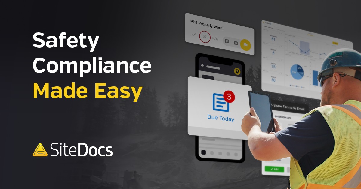 SiteDocs, Digital Safety Management Software, Abbotsford, BC