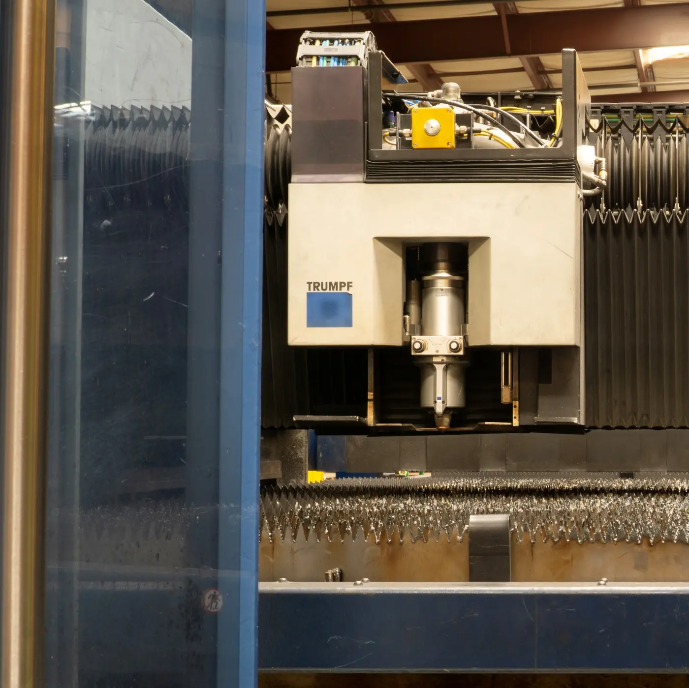 Trumpf laser cutting equipment shown for the Laser Cutting service.