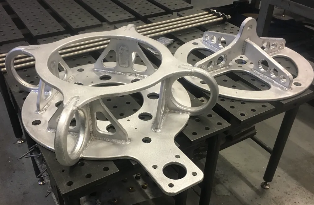 Custom Aluminum Welded Plate Assemblies and Precision Fabrication