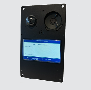 Thunder TC4360 emergency phone for elevator cab installation.